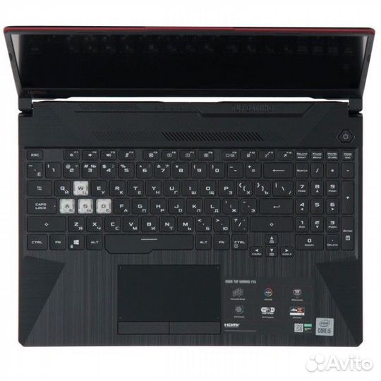 Ноутбук asus TUF F15 FX506LH-HN082T i5/8/512/1650