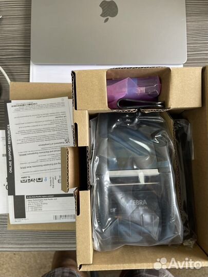 Мобильный принтер этикеток Zebra ZQ610 Wi-fi/blth