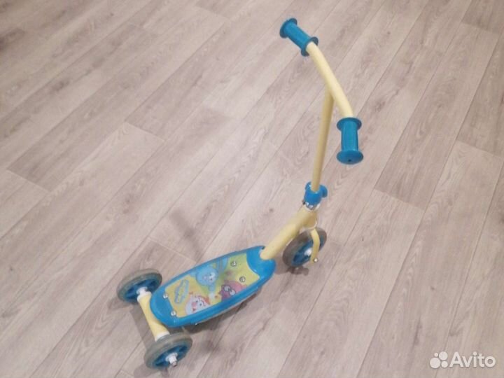 Самокат детский трехколесный бу