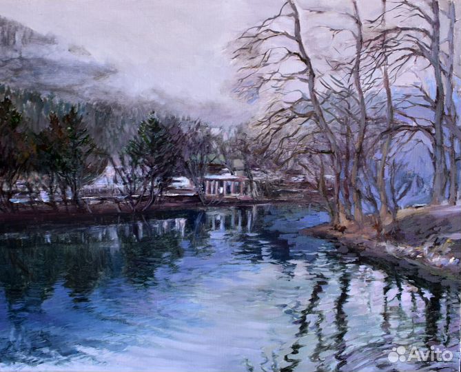 Картины масло, темпера, акварель