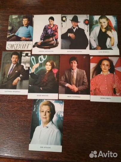 Календарики карманные 1976-1993 гг. СССР