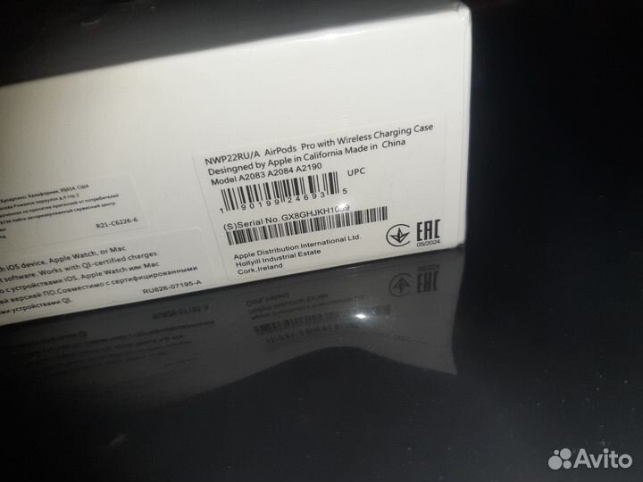 Bluetooth-гарнитура Apple AirPods Pro