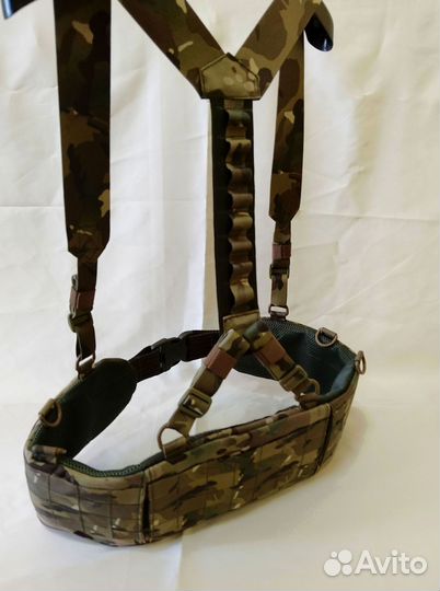 Боевой пояс тактический с защитой Бр1