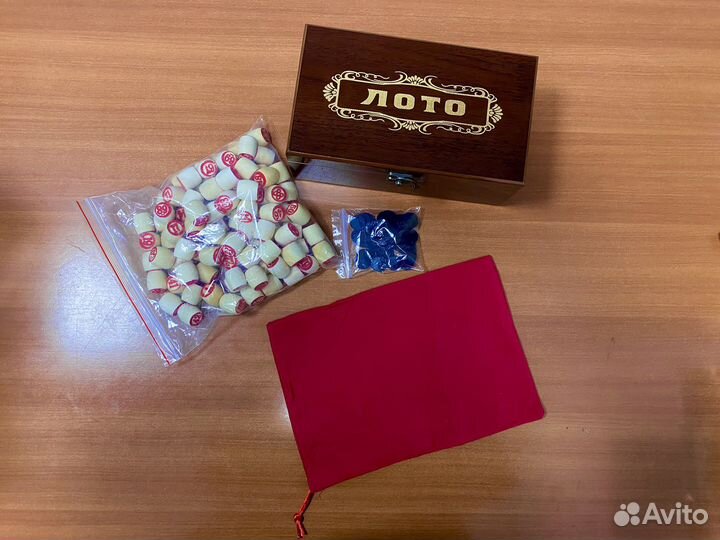 Лото русское деревянное