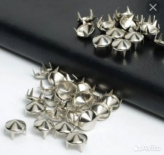 Клепки шипы фурнитура для одежды