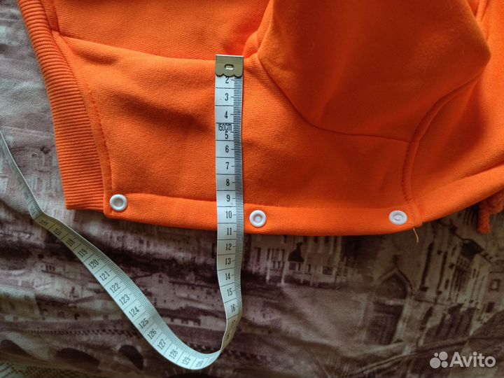 Толстовка для собаки утепленная размер XL