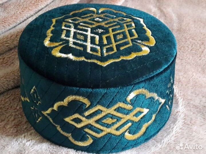 Тюбетейка с башкирским узором