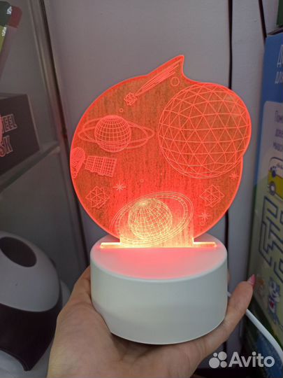 3д ночник