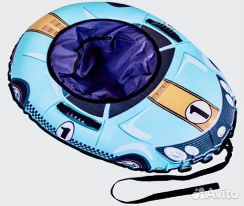 Тюбинг ватрушка в виде машинки