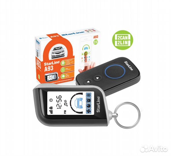 Сигнализация с автозапуском Starline A93 2CAN2LIN