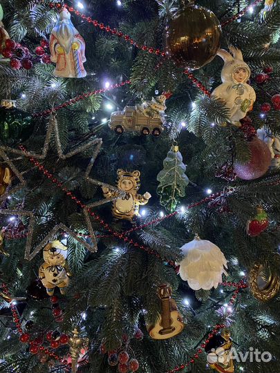 Елка литая 240 см Джулия homeclub лента