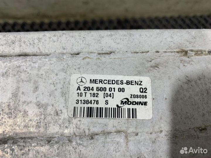 Интеркулер Mercedes-Benz E-Class W212 M271DE18EVO