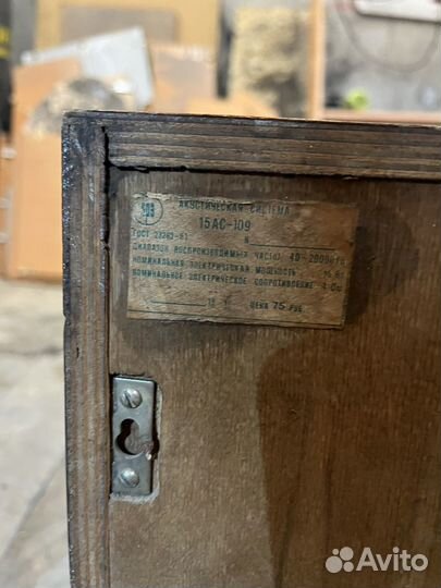 Акустическая система 15ас 109