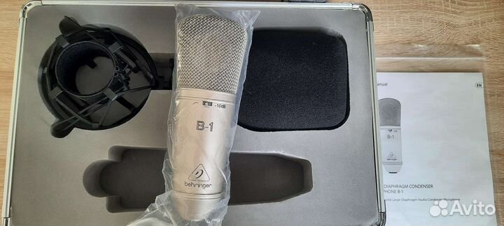 Микрофон Behringer b-1 я + кабель Xlr и pop-filter