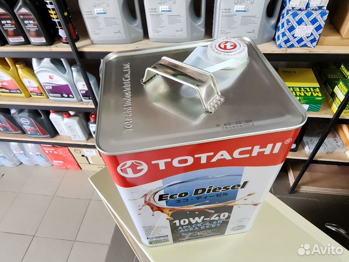 Масло моторное totachi Eco Diesel 10W-40 6л