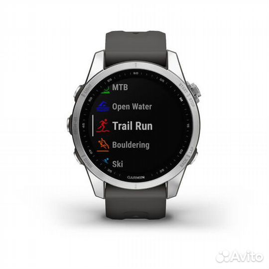 Watch Garmin Fenix 7S Silver with Graphite Band