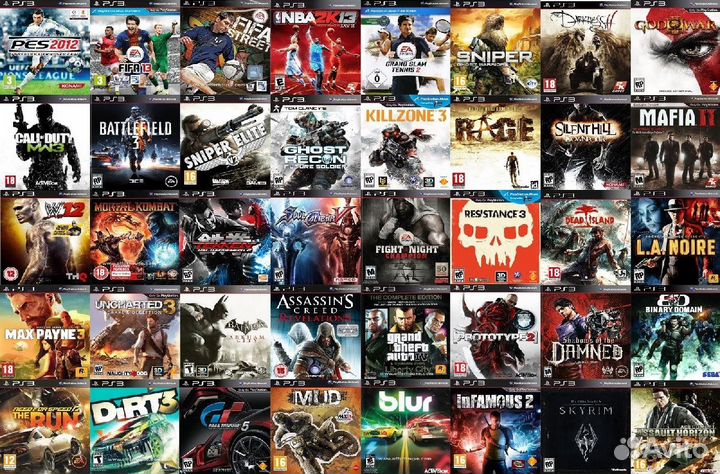 Игры ps3