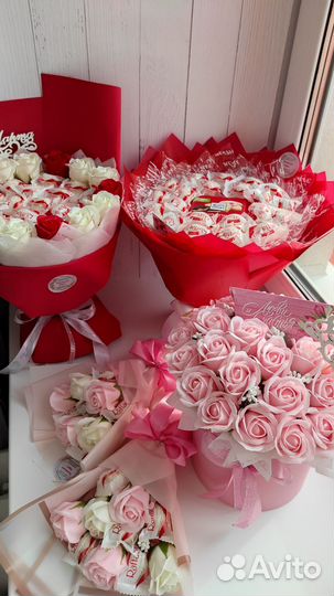 Мыльные розы. Подарок на 8 марта