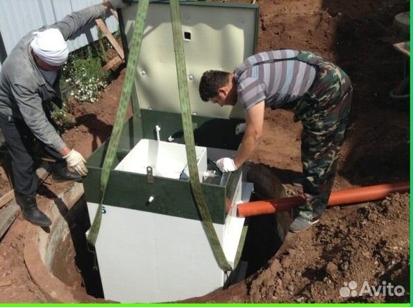 Септик автономный с монтажом