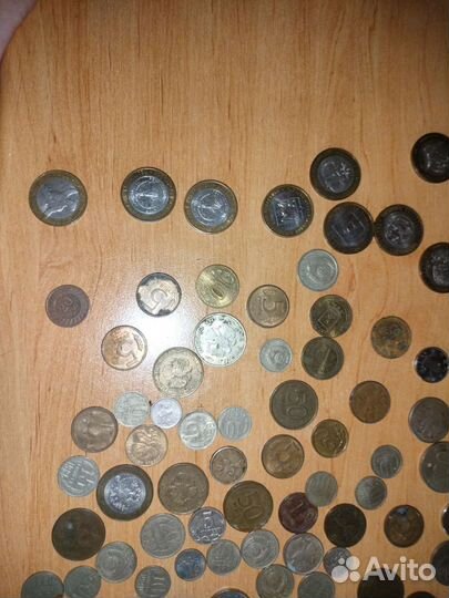Монеты, разного периода, от 1751 до современной