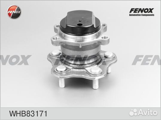 Подшипник ступицы задней 2WD nissan Qashqai (J10) 06-13, X-Trail (T31, T32) 07-13, renault Koleos 08