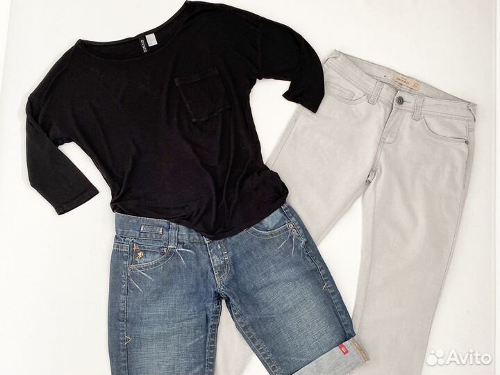 Одежда капсула casual H&M Ostin Diesel 42-44р