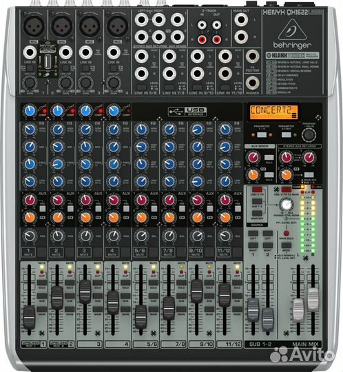 Микшерный пульт Behringer xenyx QX1622USB