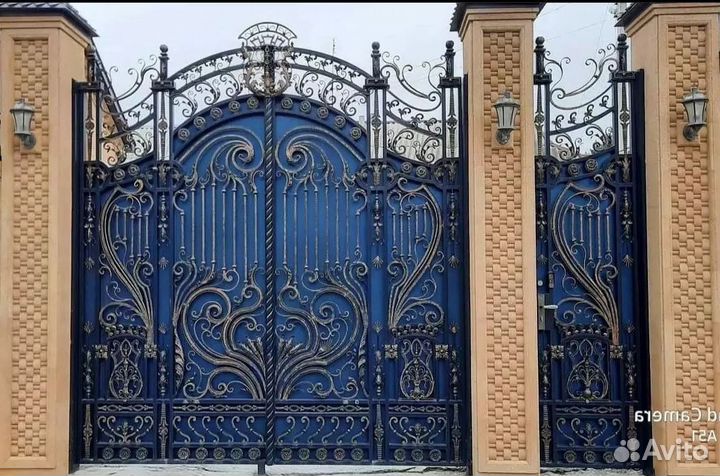 Ворота с калиткой