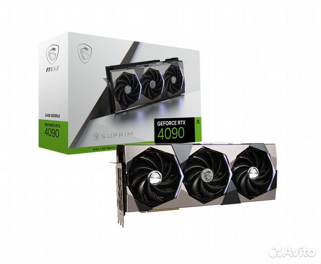 Видеокарта MSI GeForce RTX 4090 suprim, 24 гб (RTX