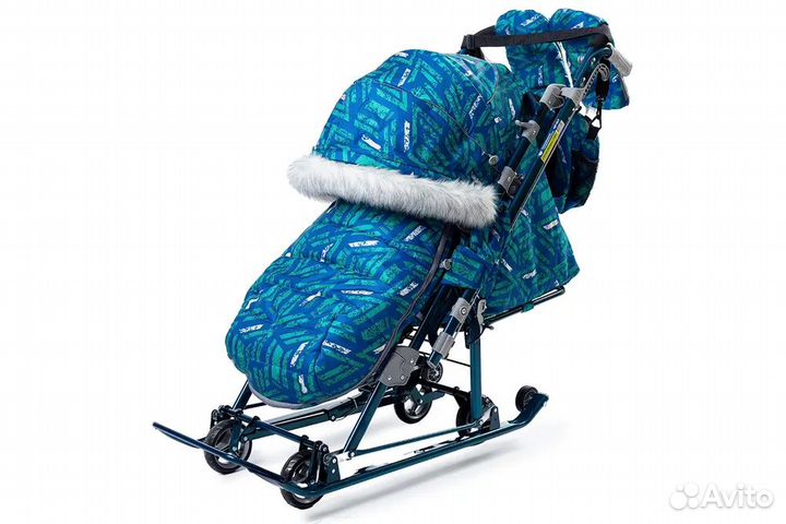 Детские санки коляска