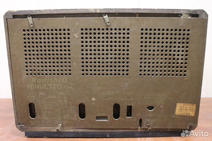 Ламповый приёмник Radiobell Minuetto 74