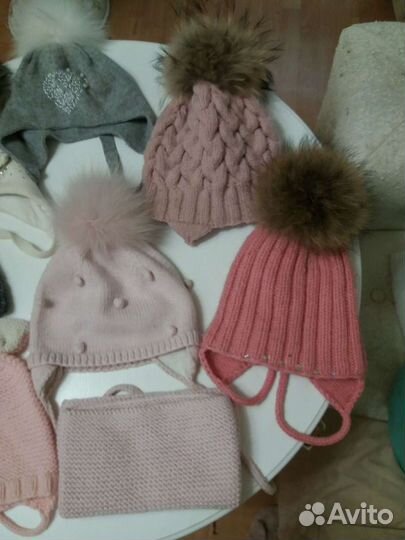 Комплект шапка, шарф