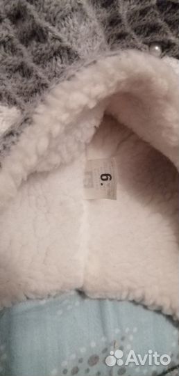 Комплект шапка, шарф