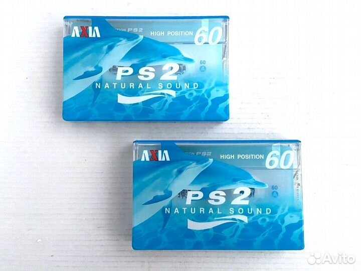 Набор 2 кассеты Axia (Fuji) PS 2 60 - 2001 г