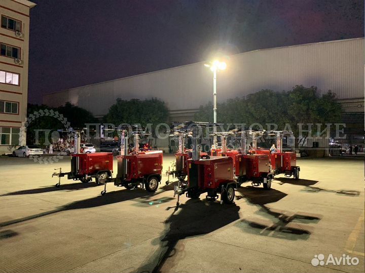 Осветительная мачта дизельная