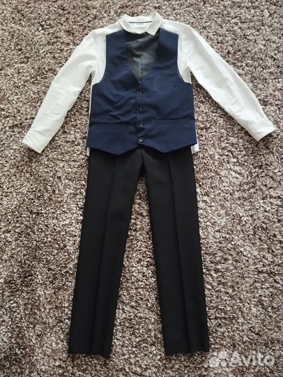 Школьный костюм для мальчика 128