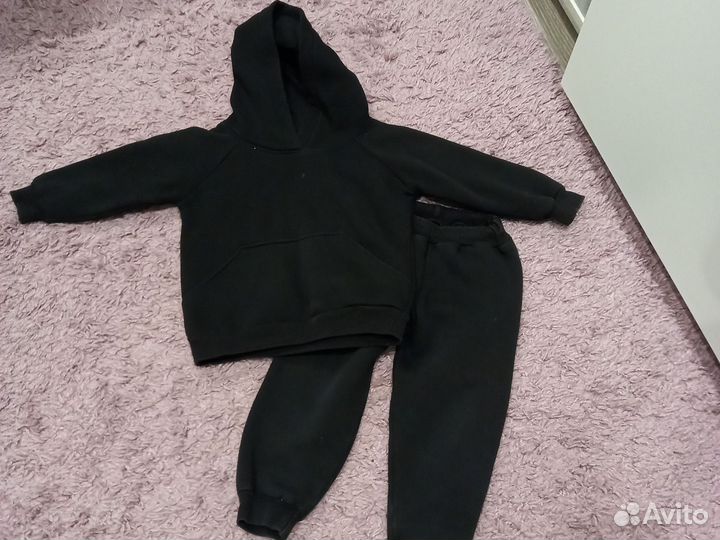 Флисовый костюм на мальчика 86 92 размер