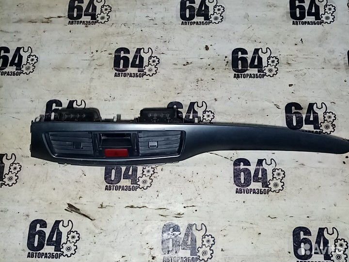 Накладка на торпедо центральная для Mitsubishi