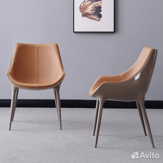 Новые кожанные стуля кресла дизайнерские