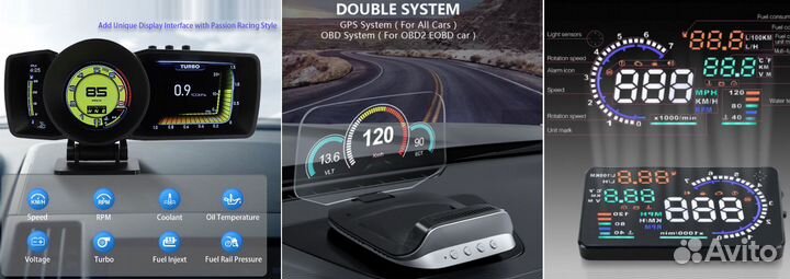 Hud проектор проекция Хад худ для авто навигатор