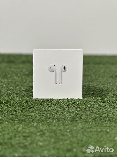 Наушники Apple AirPods 2 с зарядным футляром MV7N