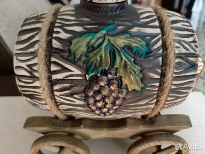 Боченок керамический