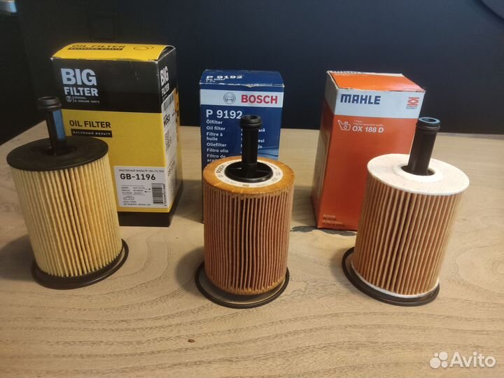 Фильтры масляные для VAG, Ford, Chrysler, др