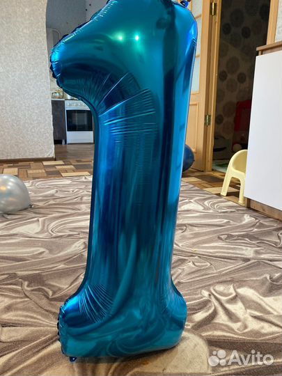 Цифра 1 шарик