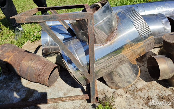 Трубы дымоходов нержавейка 300мм