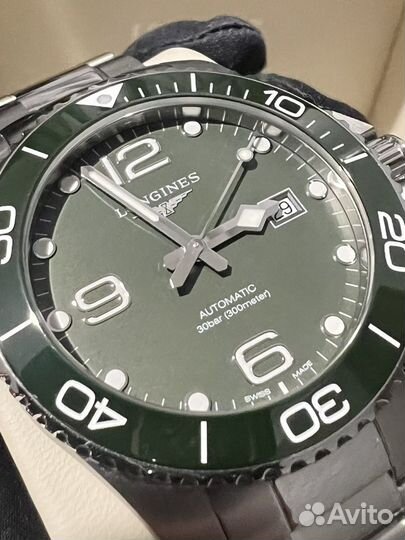 Новые Longines Hydroconquest Green 43mm