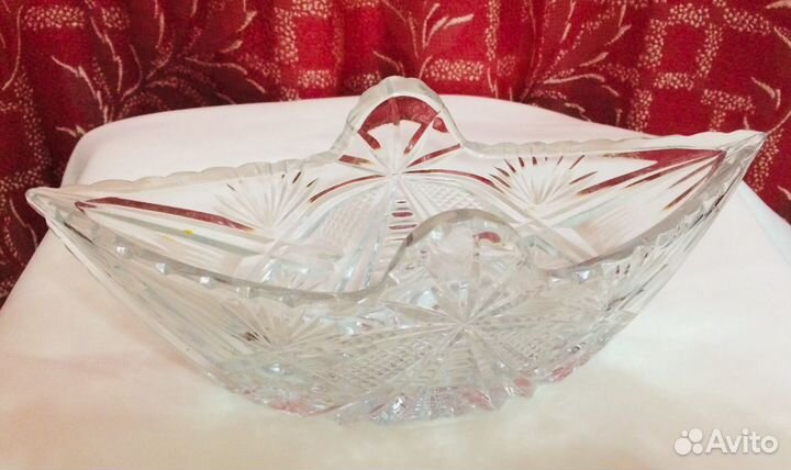 Салатники хрустальные. СССР. Чехословакия