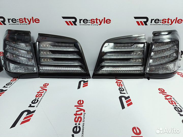 Стопы Lexus LX570 12-15г Дымчатые