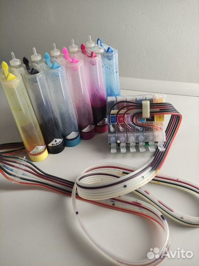 Снпч с чипами сброса на принтер Epson P50