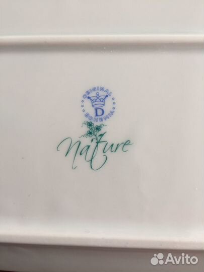 Рулетница, блюдо круглое, кружка. Чехия